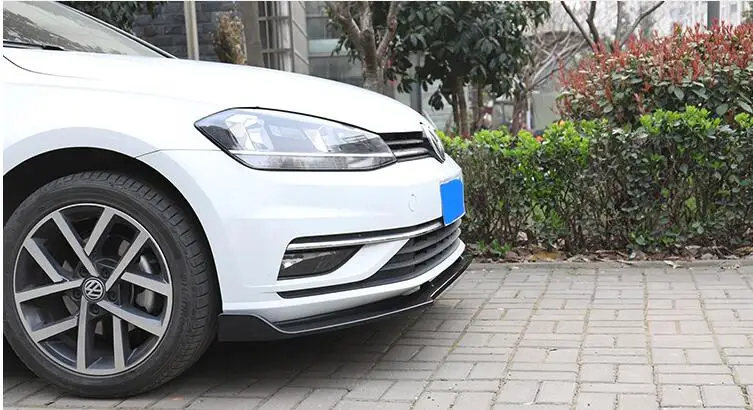 Для Volkswagen GOLF 7 5 Body kit спойлер 2014 2018 для ABS задний передний бампер диффузор защитные