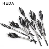 12 32mm hexagonal shank by electric drill 1pc high carbon steel woodworking center drill bit perforator tools for furniture