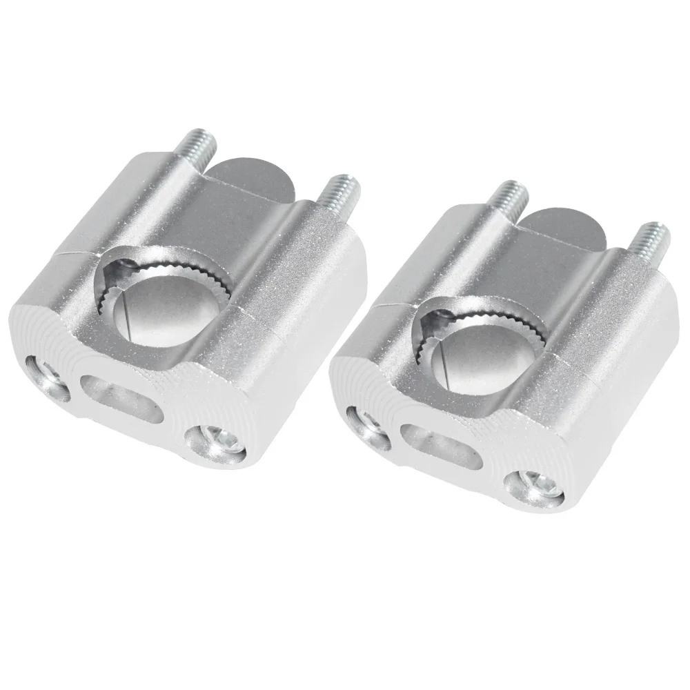 Универсальные алюминиевые зажимы для руля мотоцикла CNC 22мм 28мм с регулировкой высоты для крепления Pit Dirt Motorbike на стенд.