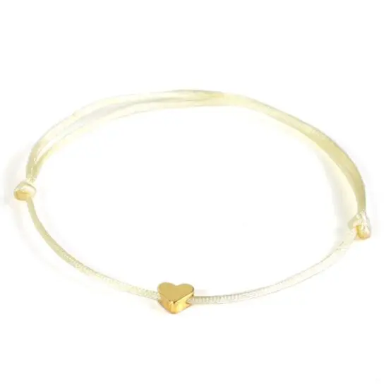 1 шт. простой красный браслет с сердечками и звездами регулируемый плетеный