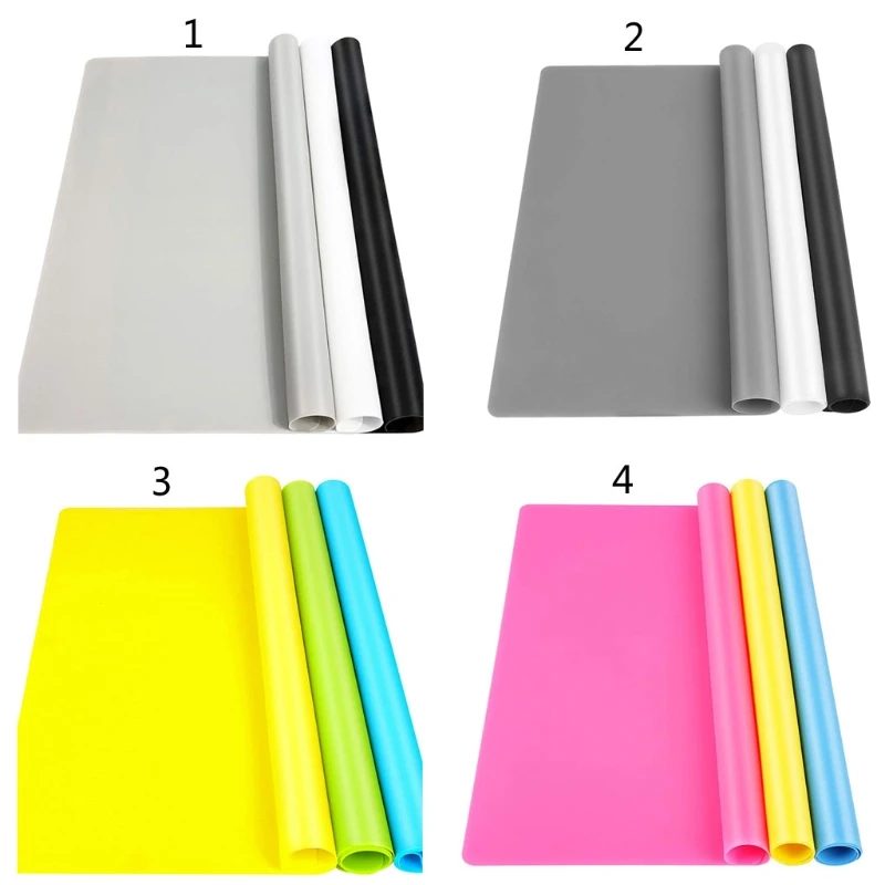 

L5YA 15,7x11,7 дюймов, силиконовая подкладка для жаропрочного коврика, Теплоизоляционный защитный коврик для стола