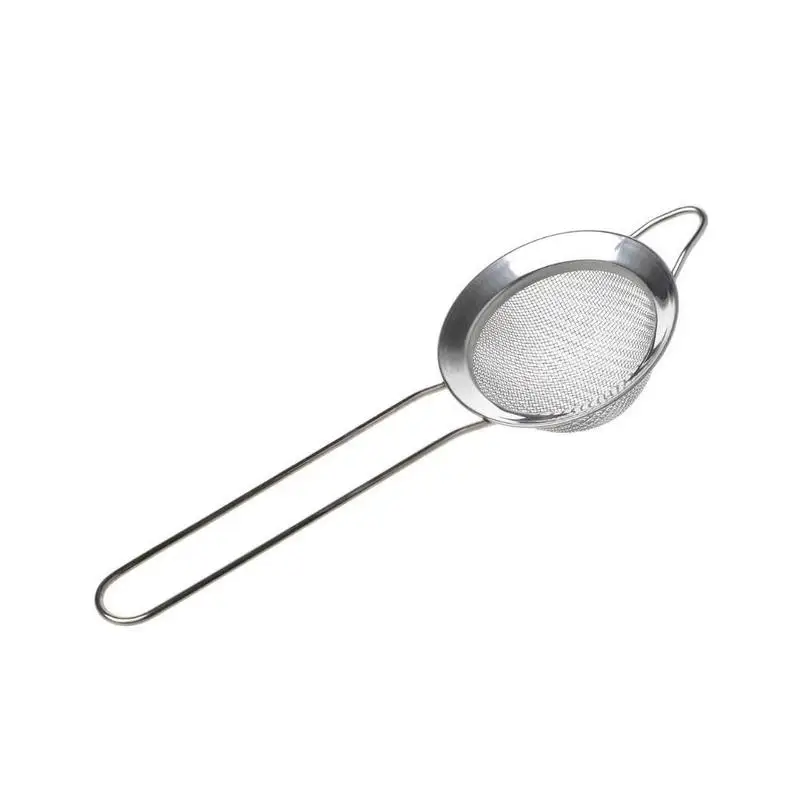 

Stainless Steel Filter Screen Mesh Round Kitchen Wire Kitcken Portable Durable Baking Flour Strainer Accessories Sieve Cola P9W5