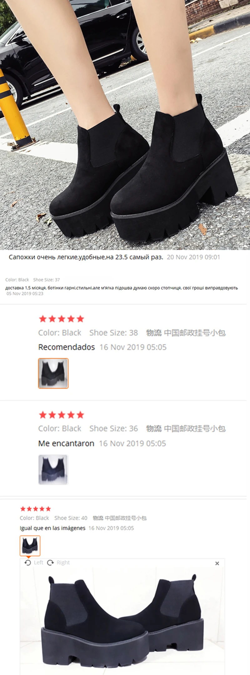Rimocy/осенне-зимние женские ботильоны из искусственной замши на высокой платформе с круглым носком; botas mujer; нескользящая женская обувь на не сужающемся книзу массивном каблуке