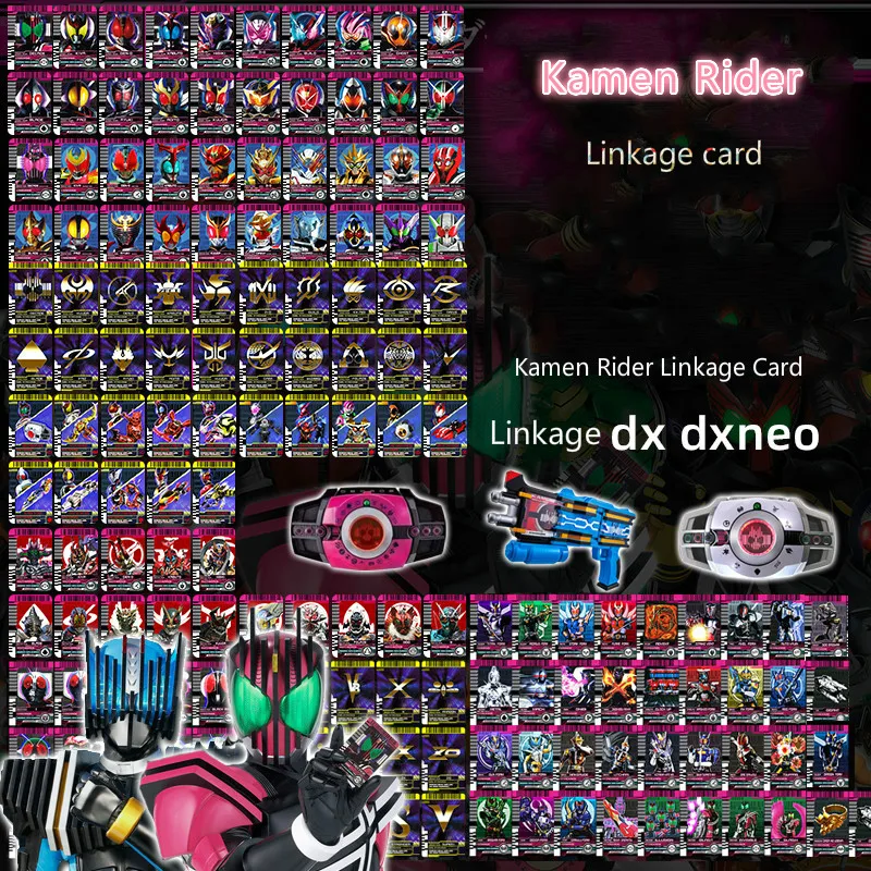 Kamen Rider десять лет сбора карты могут быть соединены с Magenta ремень для верховой езды