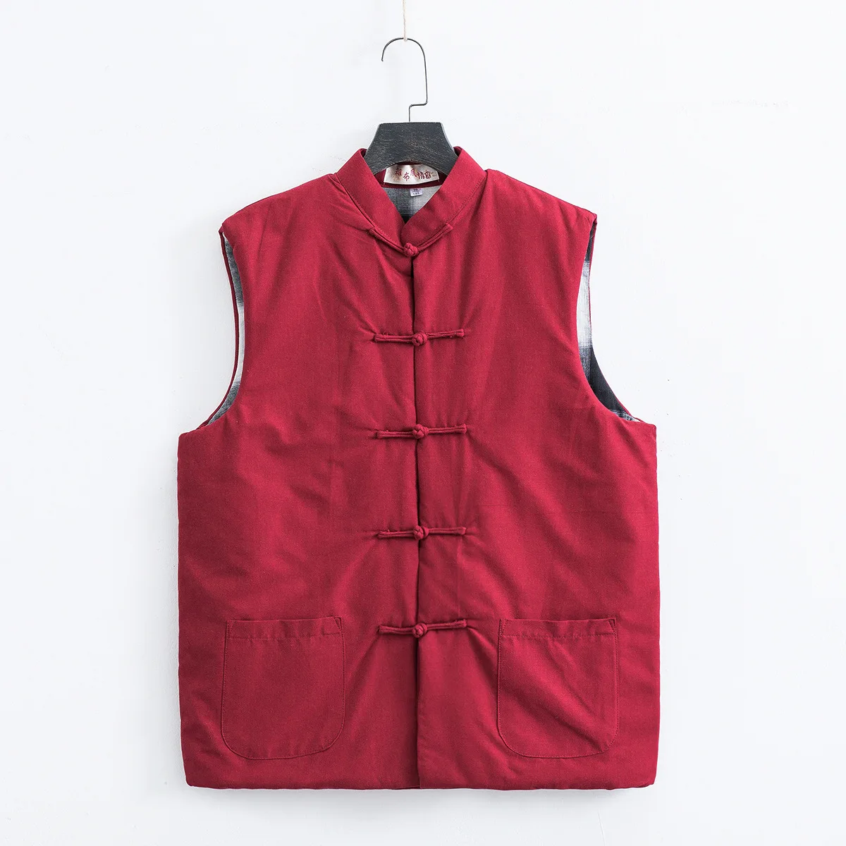 Китайский традиционный ретро стиль Qipao пальто Модные мужские хлопковые топы