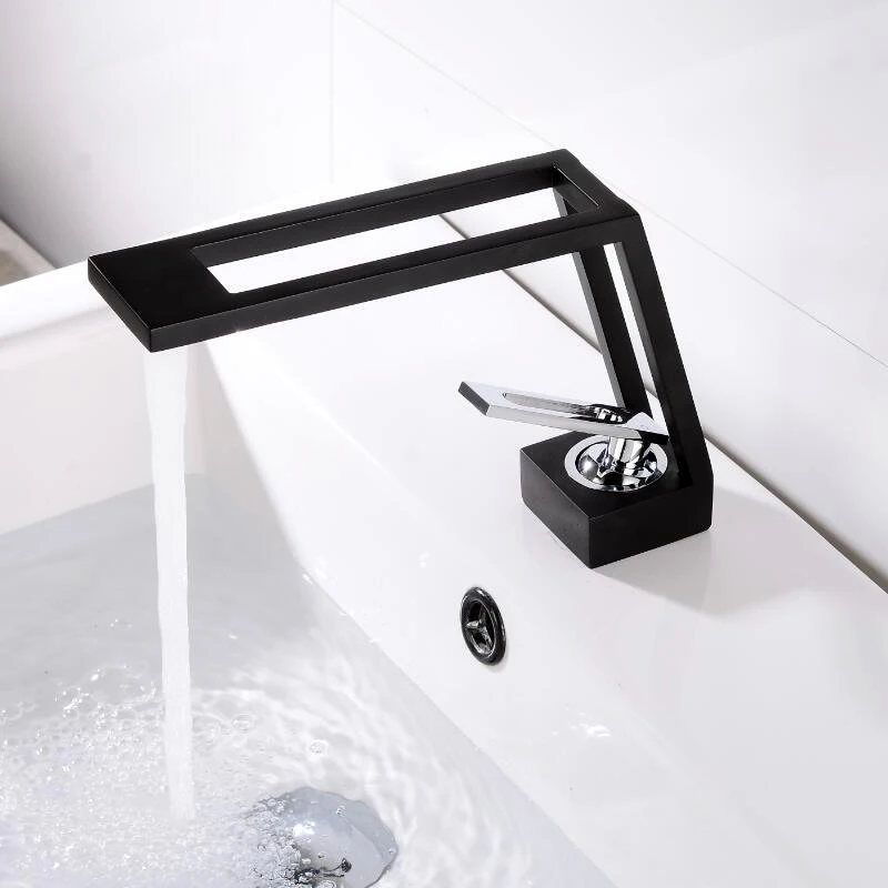 Смеситель для раковины смеситель ванной комнаты черный латунный винтажный с