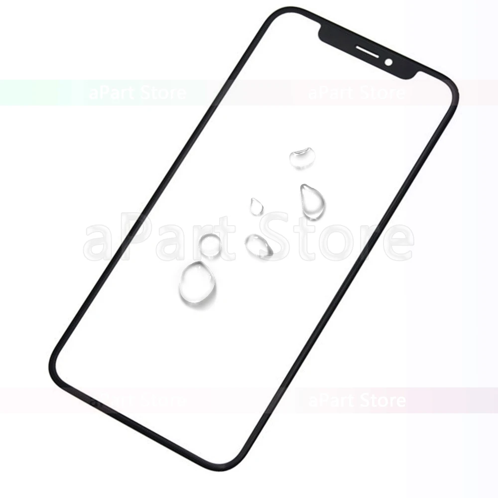 5 шт. для iPhone 5S 6 7 8 6s плюс XR X Xs Max один передний Внешний LCD сенсорный Стекло Экран