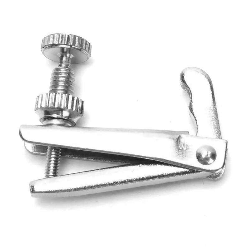 Set of 4 Pieces Stable-style 1/2-1/4 Violin String Adjusters Fine Tuners Silver | Спорт и развлечения