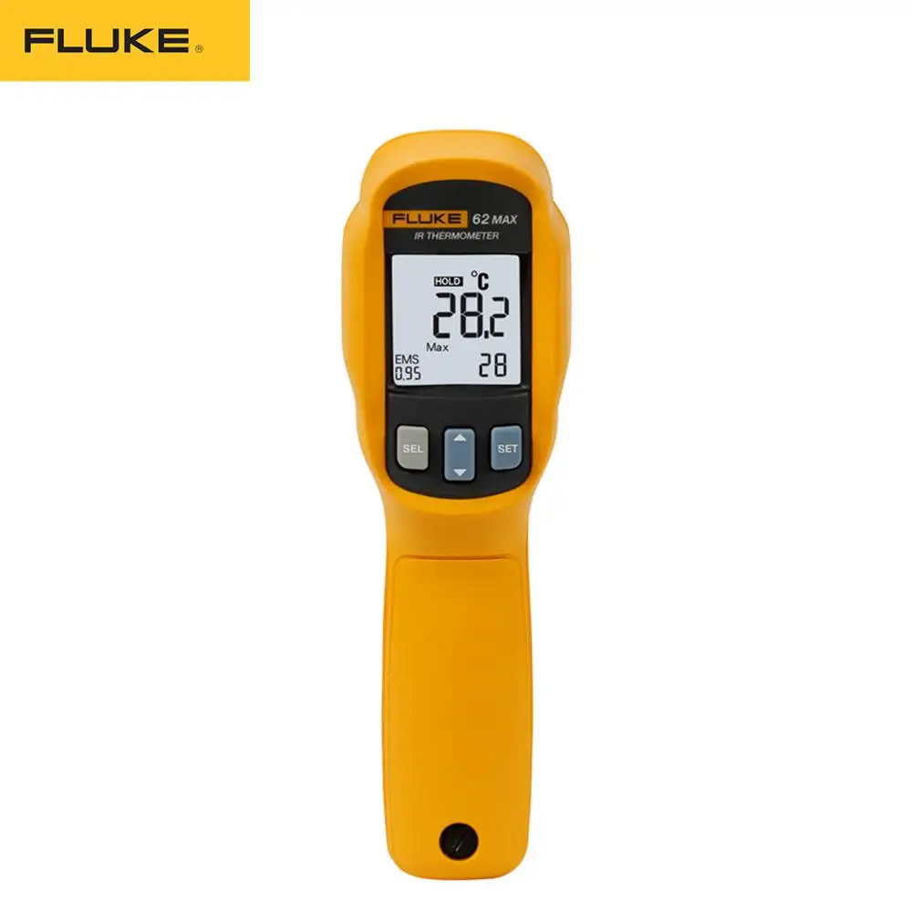ИК-термометр Fluke 62 MAX Бесконтактный цифровой лазерный инфракрасный термометр