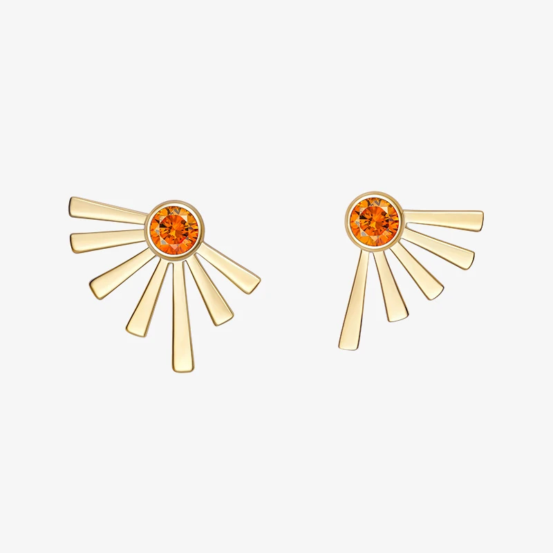 

ROLILASON designer jewelry earring original design 925 sterling silver female personalized creative earring earring earring
