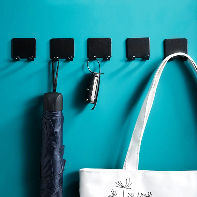 2 предмета Удар Бесплатная держатель для бритвенного станка крюк хранения стены