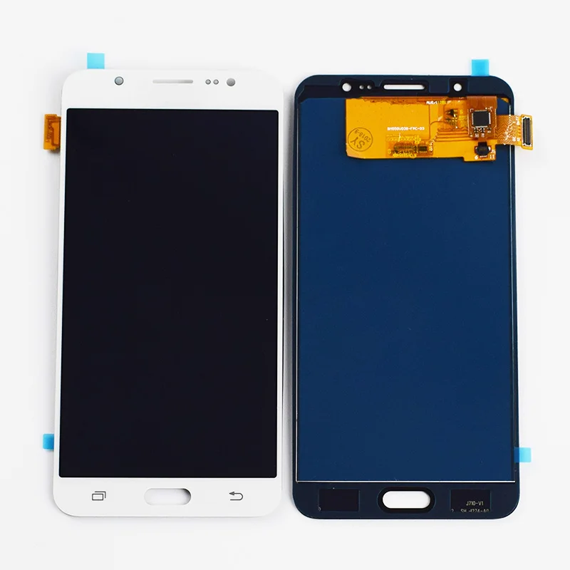 J710 ЖК-дисплей для Samsung Galaxy J7 J710 ЖК-дисплей J710F J710M J710H J710FN ЖК-дисплей+ сенсорный датчик экрана в сборе рамка