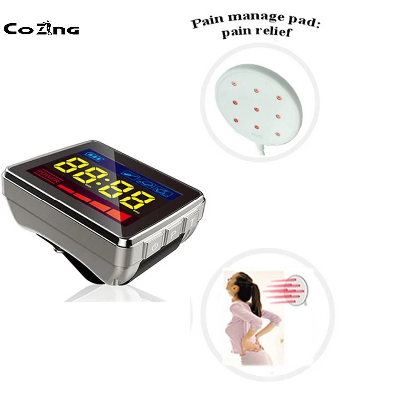 

650nm Лазерная терапевтическая машина для физиотерапии и облегчения боли, фототерапия с высоким уровнем сахара в крови