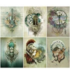 KAMY YI В рыцарском стиле женские алмазов картина Пейзаж Вышивка крестом 5D Diy полный мозаика с бриллиантовой вышивкой художник украшения дома