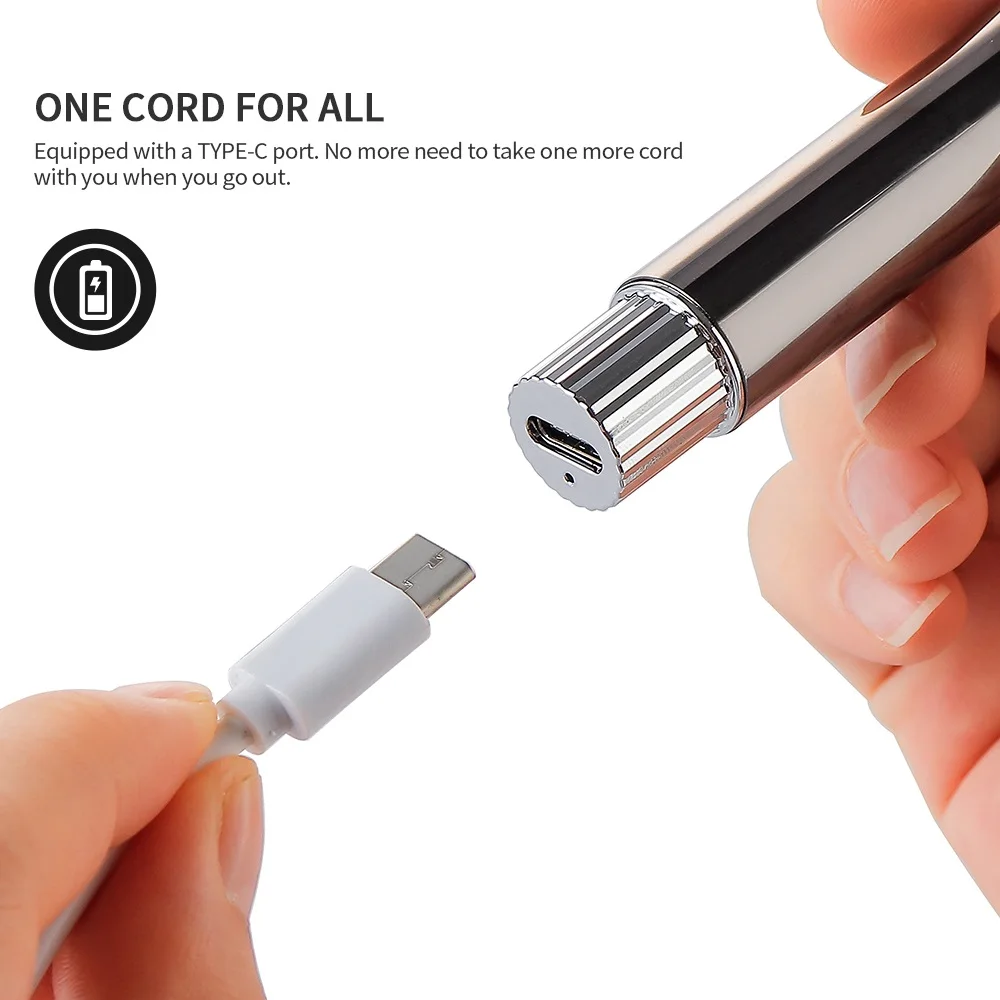 Модернизированный перезаряжаемый триммер для бровей бритва эпилятор более