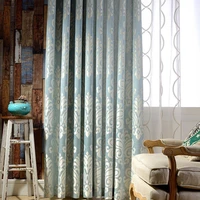 high precision light luxurycurtains for living dining room bedroom jacquard fabric new chinese style simple european curtains
