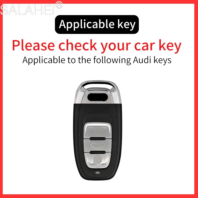 ТПУ брелок для автомобильного ключа чехол Audi A1 A3 A4 A5 A6 A7 A8 Quattro Q3 Q5 Q7 2009 2010 2011 2012 2013