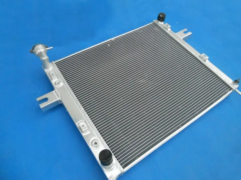 Горячая Распродажа алюминиевый радиатор + вентилятор для JEEP GRAND CHEROKEE 1999 л L6 AT 2004 2000