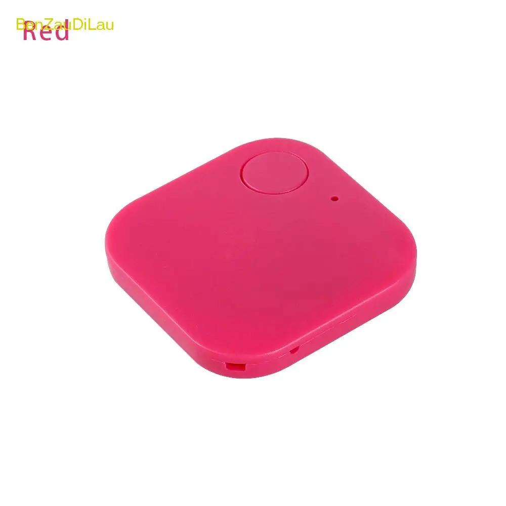 Red Автомобильный мини Bluetooth gps трекер для детей, домашних животных, бумажник, ключи, сигнализация, локатор, устройство поиска в реальном времени, смарт-трекеры, аксессуары - Цвет: Red