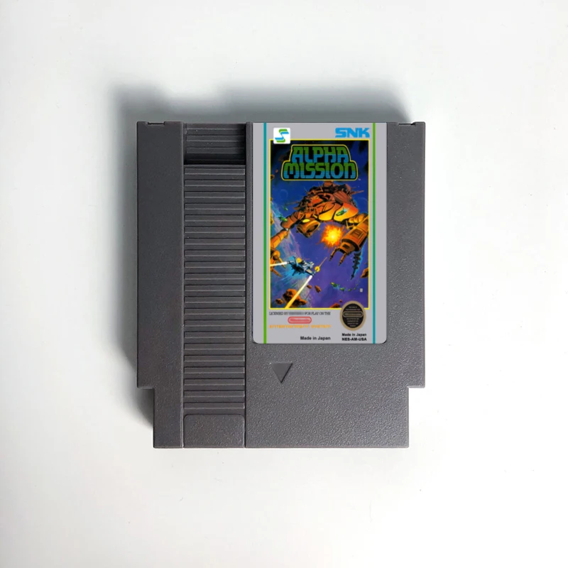 

Игровой картридж Alpha Mission для консоли NES 72 Pin