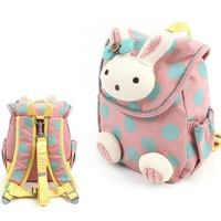 christmas gift cute rabbit kids backpack cotton fabric backpack for children school bag toddler anti lost bags for age 1 3 years