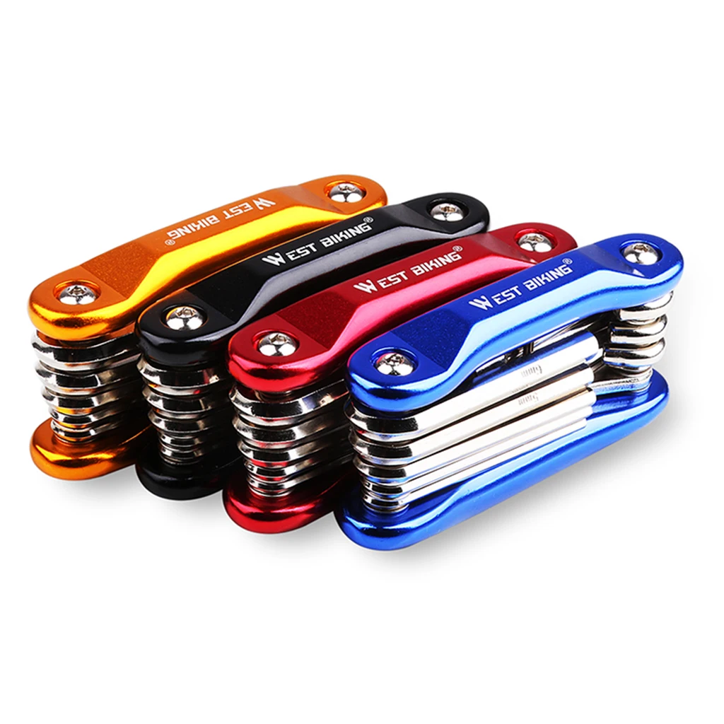 

Multifunction Screwdriver Hexagon Wrench Repairment Spoke Folding Tool