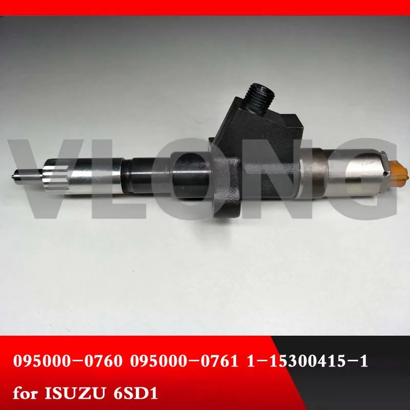 

Genuine and original brand new diesel Common rail fuel injector 095000-0760 095000-0761 for 6SD1 1153004151 1-15300415-1