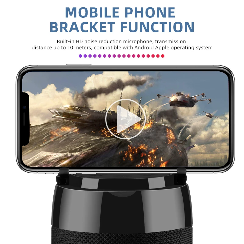 TG113C портативные беспроводные динамики bluetooth водонепроницаемый стерео Колонка Мини динамик с микрофоном FM Радио MP3 коробка басового звука