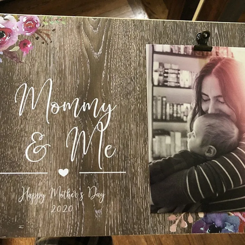 Фоторамка для мамы персонализированные фоторамки на день матери подарок первый