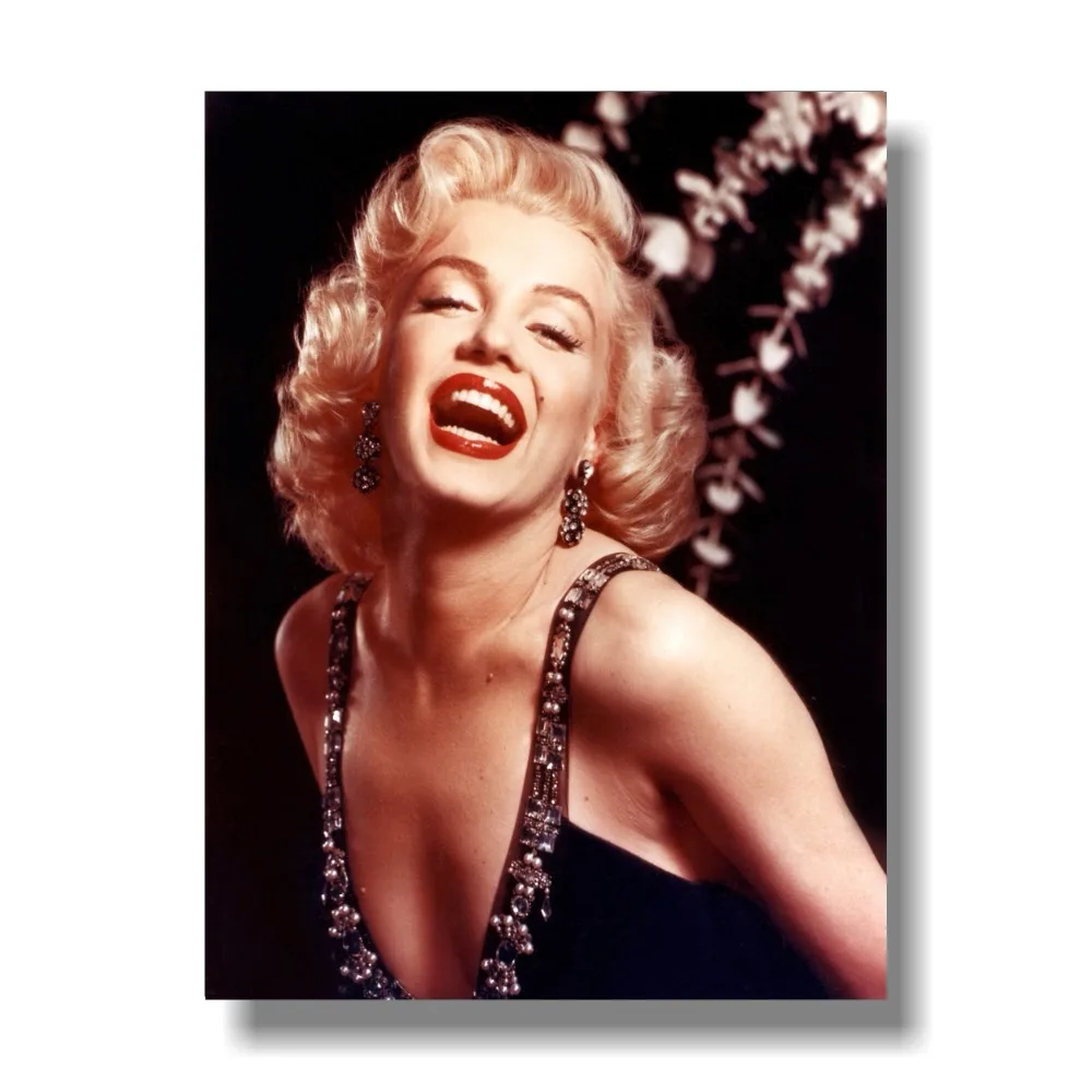 

Wall Art Printed Modular Home Decor Canvas Painting Sexy Marilyn Monroe Pictures Nordic Fashion Poster Modern for Living Room