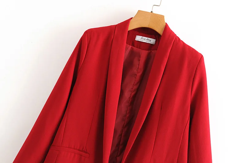 Повседневный свободный женский блейзер весна лето 2020 модная куртка средней