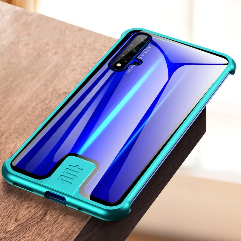 Новинка нажимной чехол для Huawei Mate 20 Pro Nova 5 Honor 9H чехлы телефонов из закаленного