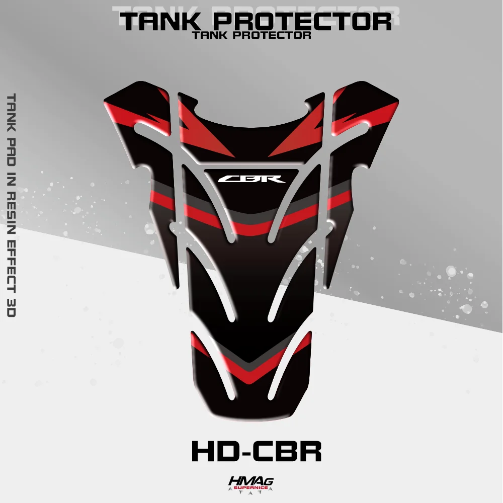 Для Honda CBR HRC CBR600RR CBR1000RR CBR250RR CBR500RR Светоотражающая наклейка на топливный бак