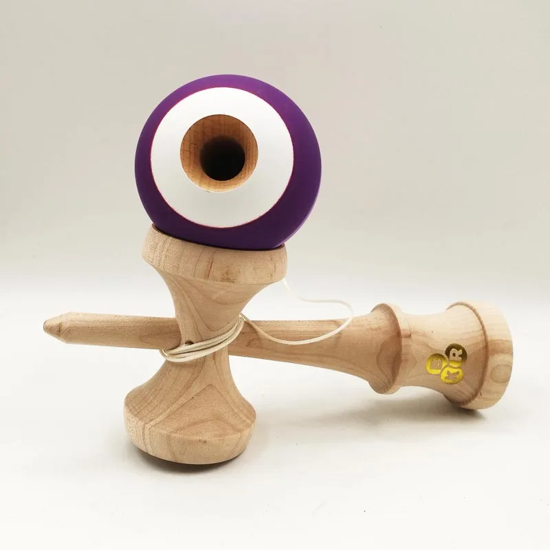 КБР кендама шелковое резиновое покрытие 60 см бук Тама с новым дизайном клен V3.0