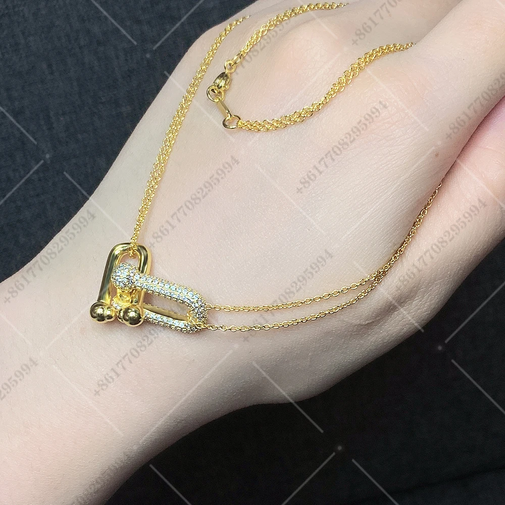

Women925SterlingSilverJewelryNecklacePendant LightLuxuryFashionClassicHolidayGiftBirthdayGiftforGirlfriendConfessionHighQuality