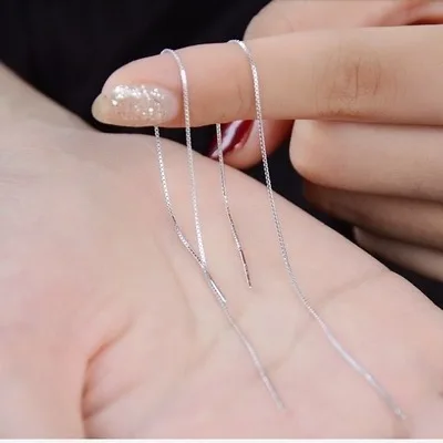 1 пара серьги Новое поступление самых модных Многослойные медная цепь кисточкой