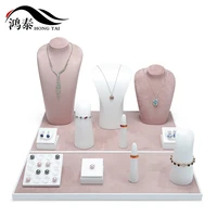 european resin paint jewelry display stand diamond ring necklace bracelet bare stone jewelry display props