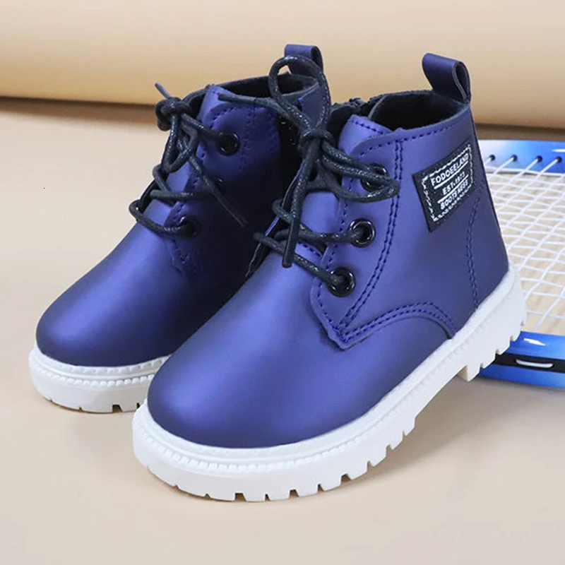 Новинка Детские Ботинки martin для мальчиков и девочек сезон осень-весна