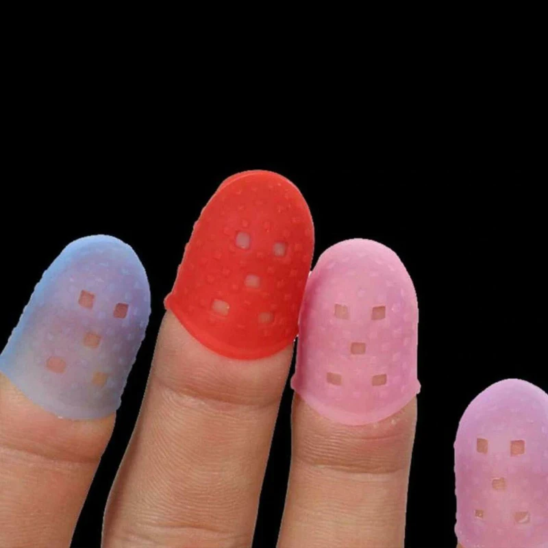 5 größen gitarre fingertip protektoren silikon finger guards für ukulele e gitarre musik instrumente zubehör auf lager free global