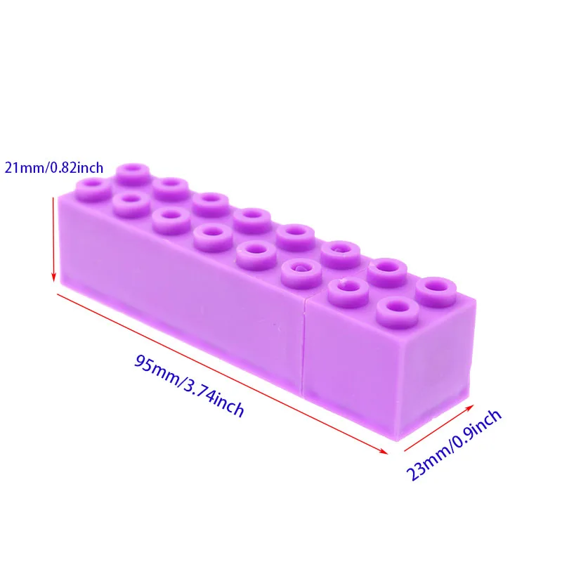 Креативные милые строительные блоки, дизайн, 6 цветов, маркировка, хайлайтер, художественная книга, скрапбукинг, бумажные изделия для офиса и школы