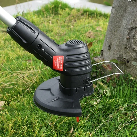 

13000rpm Portable Smart Wireless Electric Lawn Mower Outdoor Retractable With Lithium Battery Charger Grass Cutter Garden Tools