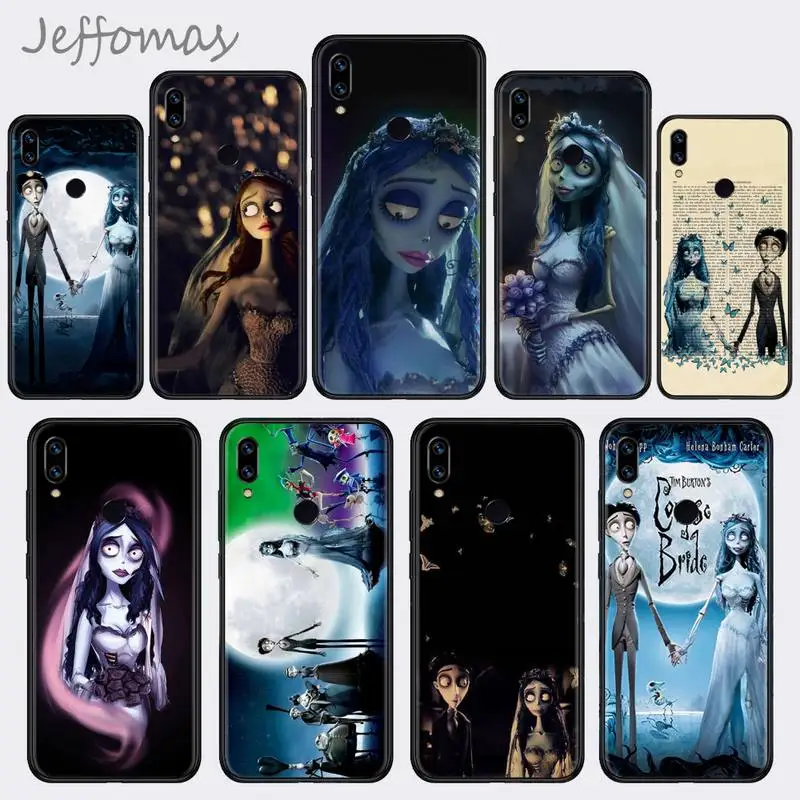 Чехол для телефона Tim Burtons Corpse Bride Xiaomi Redmi 7 8 9t a3 9se k20 mi8 max3 lite 9 note 9s 10 pro | Мобильные