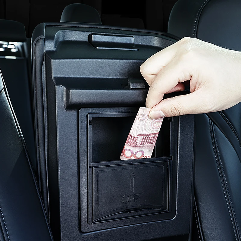 

Автоматический Органайзер Middenconsole Armsteun Verborgen Opbergdoos Voor модель 3 Y Auto
