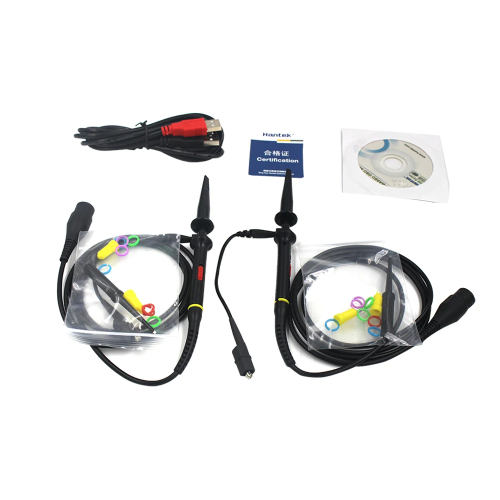 Портативный цифровой осциллограф Hantek 6022BE 6022BL USB портативный 2 канала 20 МГц 48