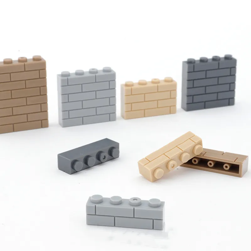 

Детский конструктор «сделай сам», толстая стена, фигурки, кирпичи, 1x4 точки, развивающий креативный размер, совместимы с брендами, игрушки дл...