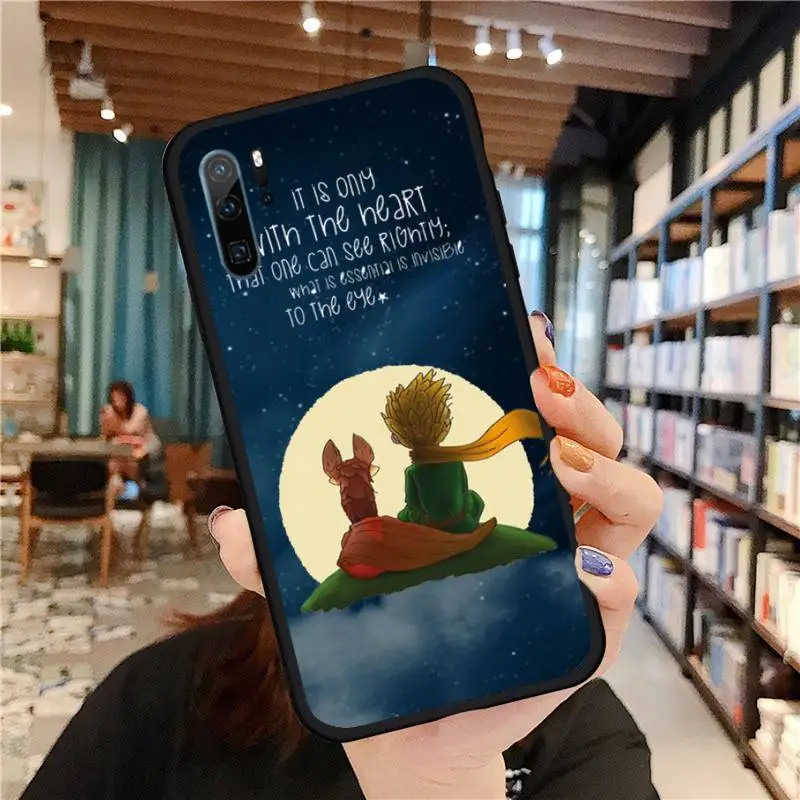 Чехол The little prince and the fox для телефона Huawei P9 P10 P20 P30 Pro Lite smart Mate 10 20 Y5 Y6 Y7 2018 2019|Бамперы| |