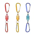 Магнитный держатель для рыбалки нахлыстом, походов, подвесной держатель, магнитная пряжка, ремешок, двойной брелок, D-образное кольцо, карабины