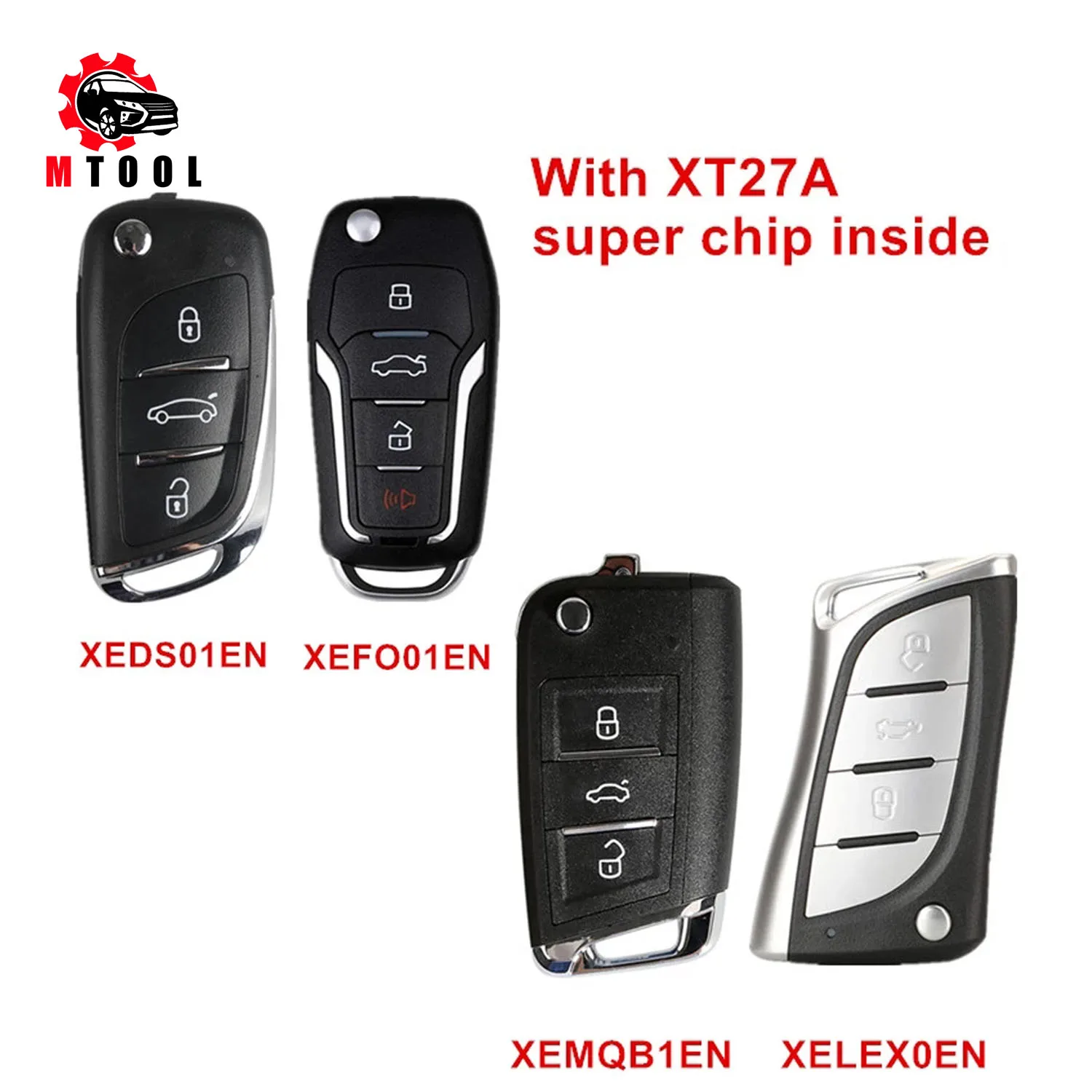 

Супер пульт дистанционного управления Xhorse XEDS01EN XEFO01EN XEMQB1EN XELEX0EN VVDI с чипом XT27 XT27A66 для VVDI2/VVDI Key Tool Max mini Key Tool