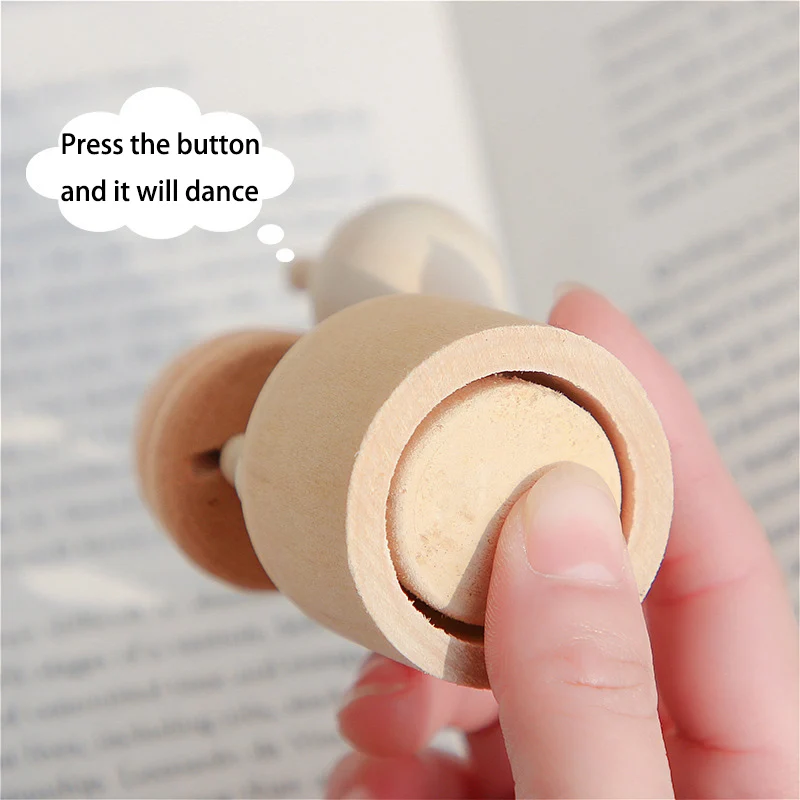 Подвижные фигурки кукол из мультфильма деревянные декоративные статуэтки