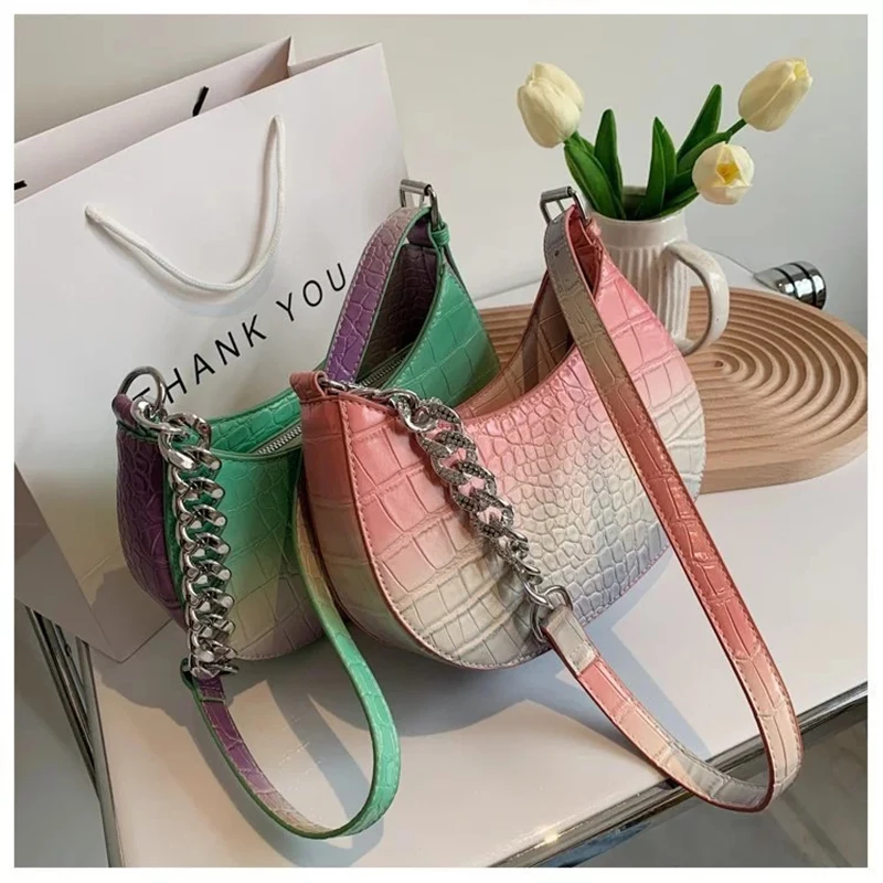 

Handle Bag Women Retro Handbag PU Leather Shoulder Totes Underarm Vintage Top Handle Bag Female Small Subaxillary Bags Clutch